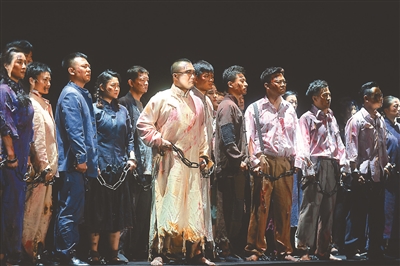 大型史诗话剧《雨花台》在宁上演