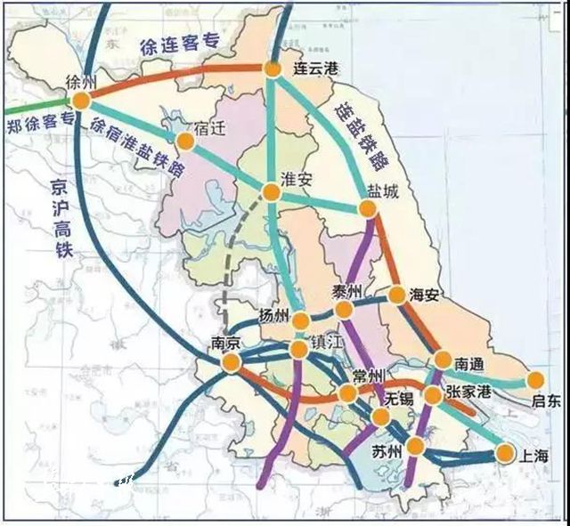 其中,赣榆,响水,滨海县,阜宁东,射阳为新建客运车站,连云港站原老站房