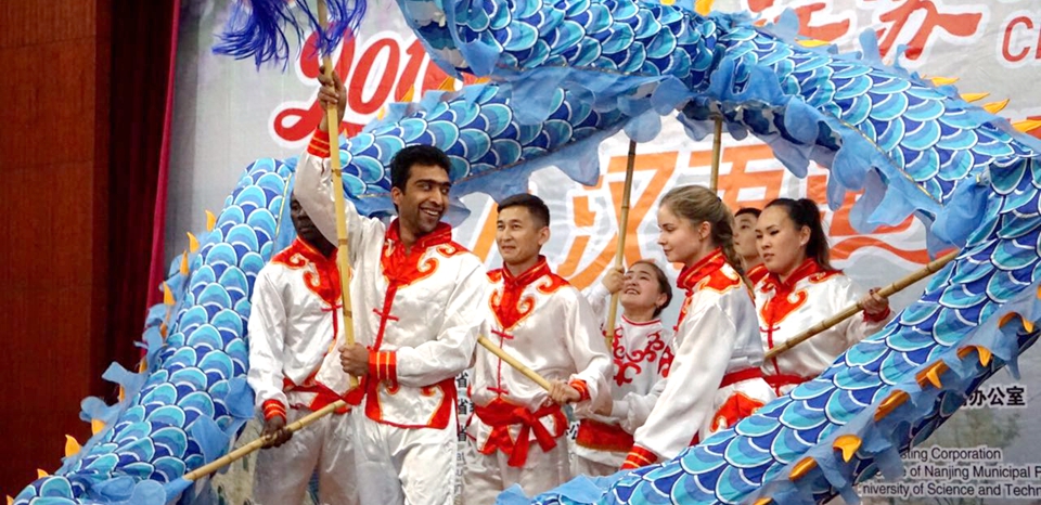 2016外国人汉语演讲比赛南京赛区现场