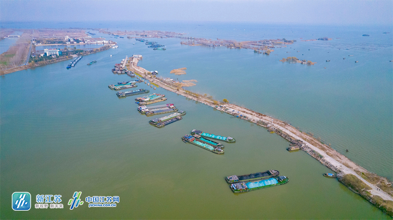 宿迁皂河京杭大运河皂河船闸调度忙