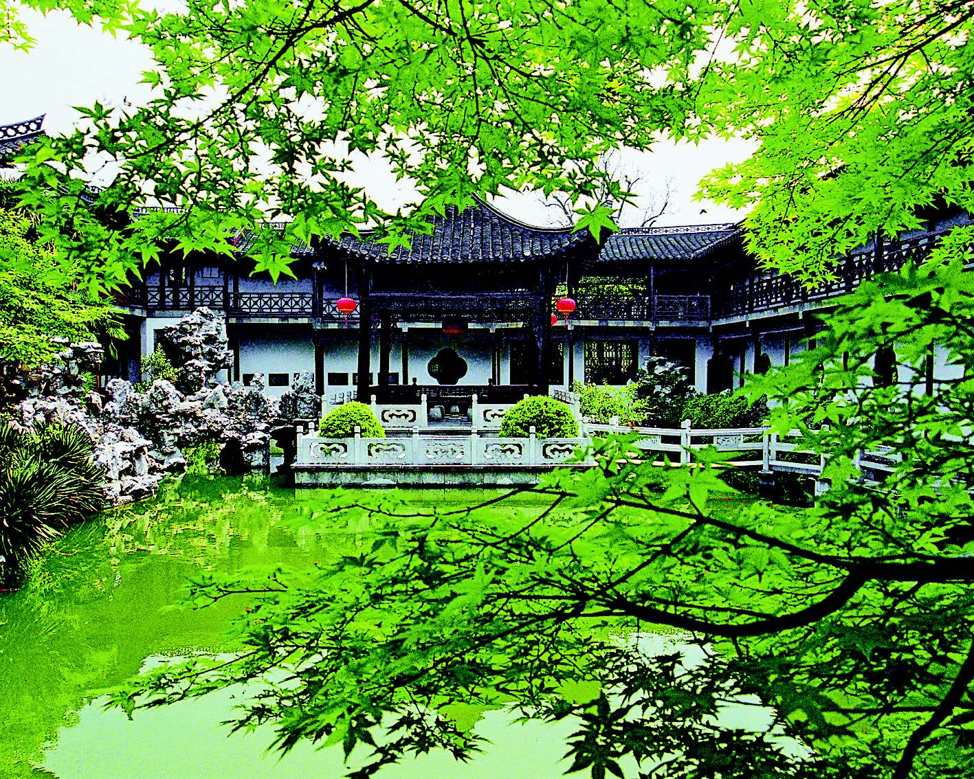 扬州林园图片