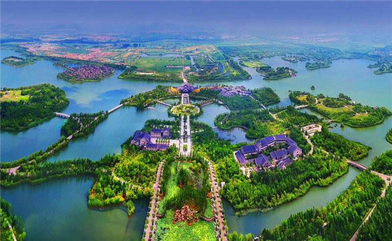 徐州潘安湖湿地:美了生态 旺了旅游
