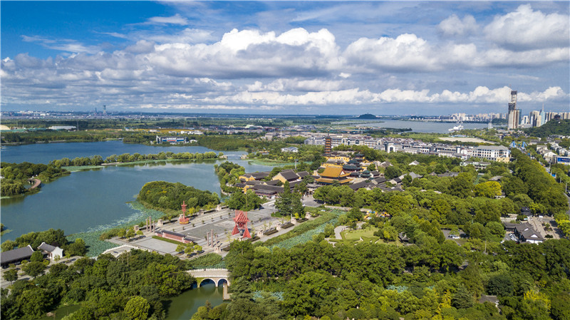 城市山林 大江风貌