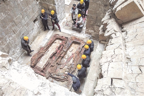 历时40余年 土山二号墓考古完美收官