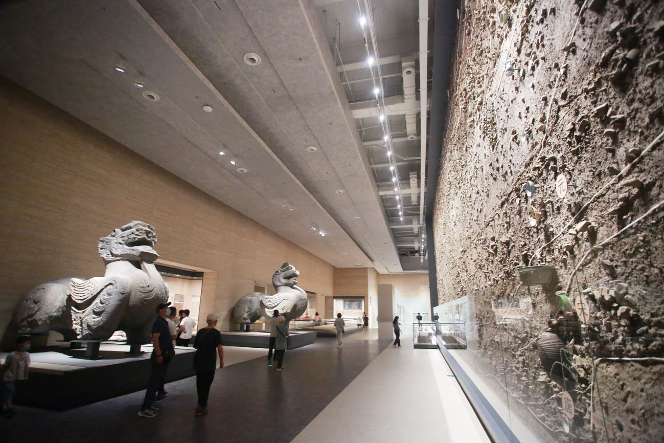 两年多时间里,负责扬州中国大运河博物馆展陈和运营的南京博物院在