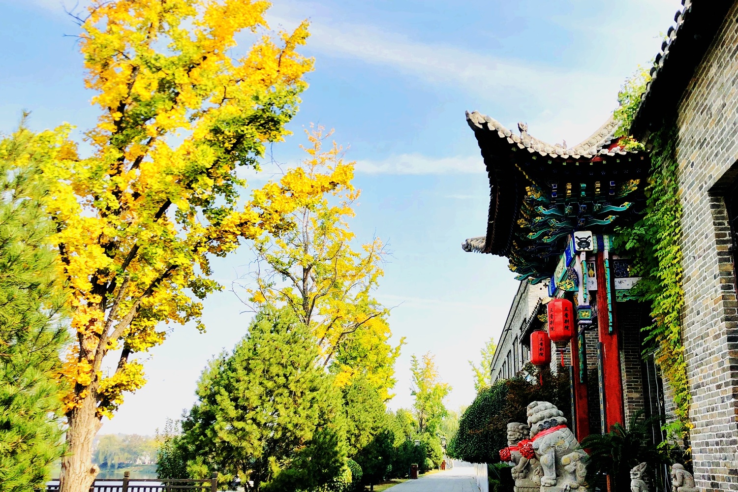 新沂窑湾多彩古镇缤纷冬日