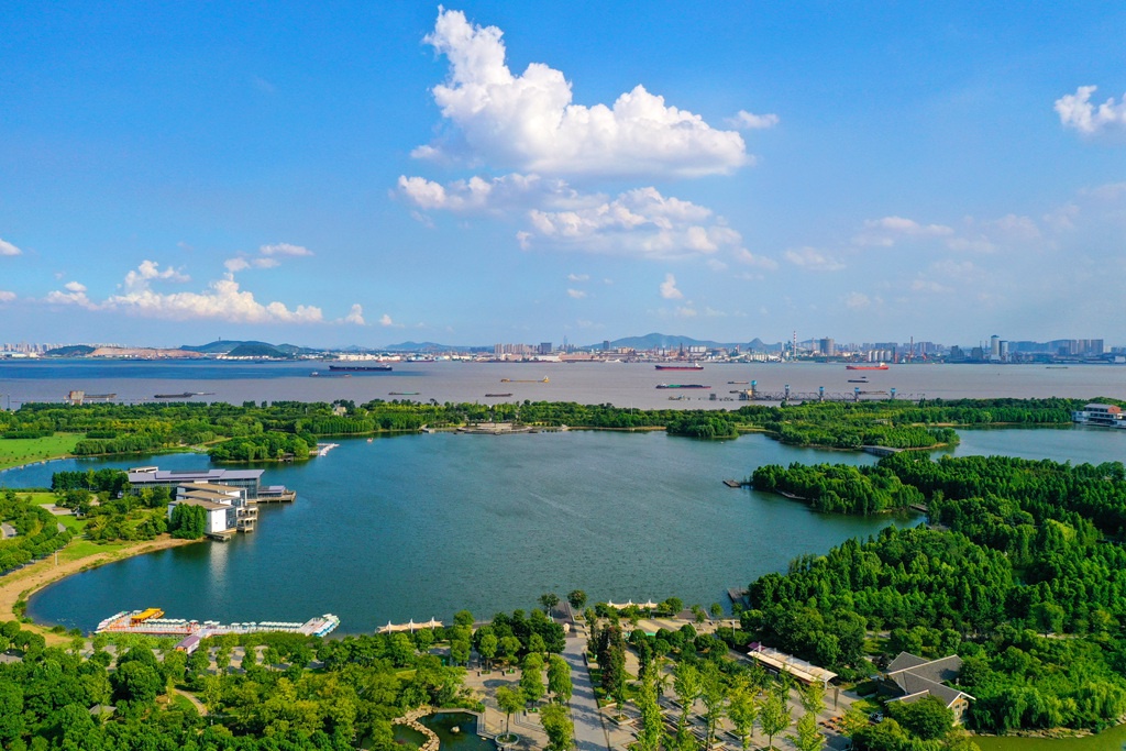 泰州靖江:扬子江心水 马洲展新颜