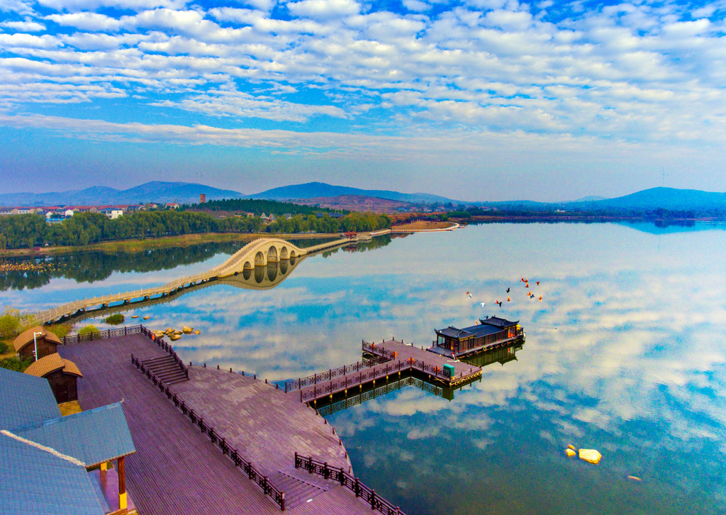 贾汪督公湖景区图片图片