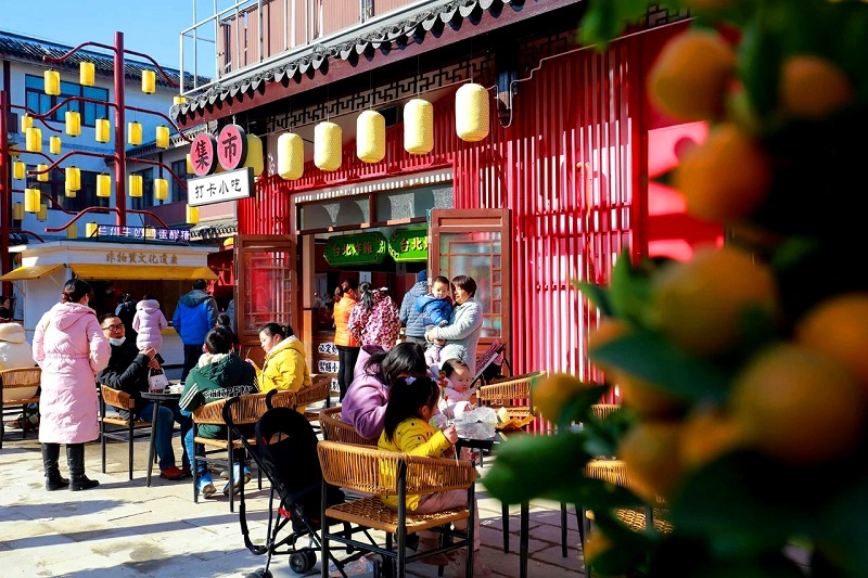 东台西溪百味草市街烟火抚人心