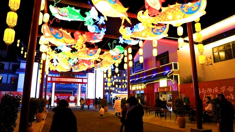 东台西溪百味草市街烟火抚人心