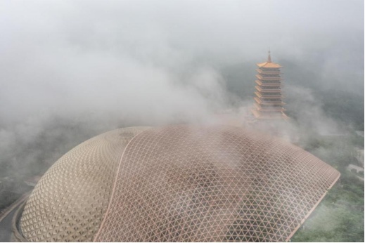 南京牛首山:牛首烟岚 宛若仙境